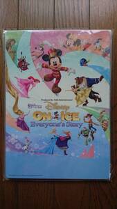 ★非売品 新品 Disney ON ICE ディズニーオンアイス 氷の上のミュージカル Everyone's Story 下敷き