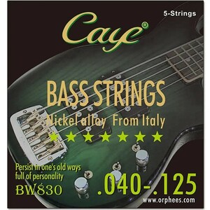 Caye 5 string bass string BW830 040-125 1 set 