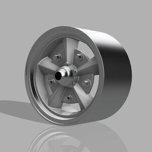 1/24 plastic model wheel 5spoke type 