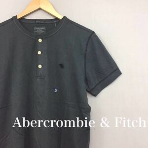 [ new goods unused, tag attaching. ] Abercrombie and Fitch Abercrombie & Fitchhe radio-controller ka deer A&F Icon short sleeves button S size ~*