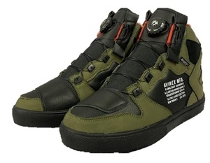 29.0cm AVIREX(アビレックス) AV2278 DICTATOR ディクティター バイカーシューズ OLIVE NUBUCK 29.0(US11)