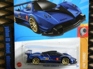 即決☆☆PAGANI ZONDA R HW TURBO　ホットウィール Hot Wheels