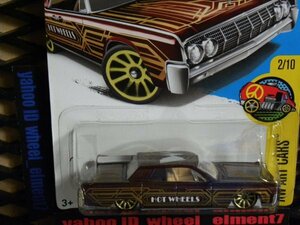 即決☆☆'64 LINCOLN CONTINENTAL HW ART CARS ホットウィール Hot Wheels