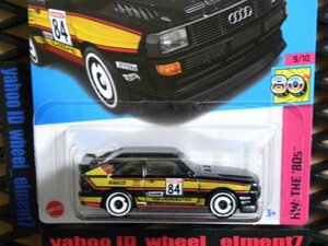 即決☆☆'84 AUDI SPORT QUATRO HW THE 80S'　ホットウィール Hot Wheels