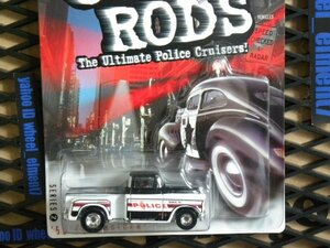 即決☆☆'56 FLASHSIDER COP RODS SANTA FE HOT WHEELS☆☆