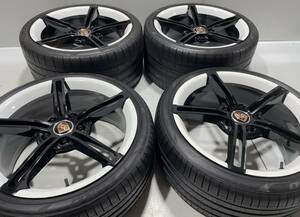 9J1 ポルシェ タイカン ターボS 純正 21インチ ポルシェ 971 パナメーラ ターボ PORSCHE TAYCAN Pirelli 