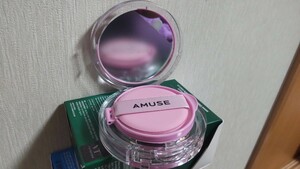 AMUSE アミューズ クッションファンデ 01 ピュア ヴィーガンクッション