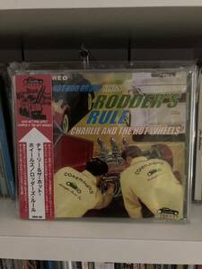 Charlie & The Hot Wheels 「Rodder’s Rule 」CD 帯付きpunk surf garage hot rod melodic japanese ロックンロール　ホットロッド