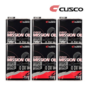 CUSCO クスコ ミッションオイル API/GL4 SAE/75w-85 品番010002M01 内容量1L×6本