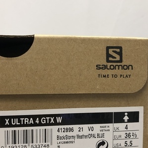 【送料無料】東京)Salomon サロモン X ULTRA 4 GORE-TEX ウィメンズ L41289600_BLACKST 22.5cmの画像8