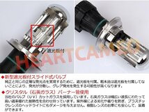 数量限定 ♪ 交換補修用HIDバルブ 55w H4 Hi/Lo スライド式 12V/24V 兼用 12000K ※1年保証_画像3