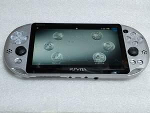 ●レア PSVita PS Vita PCH-2000 メタルスライム エディション 本体のみ テーマ有 限定版 本体美品 PCHJ-10028 シルバー●