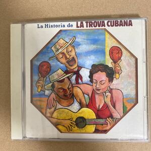 CD ★ 中古 『 La Historia De La Trova Cubana 』中古 Various Artists キューバ歌謡創世記の歴史