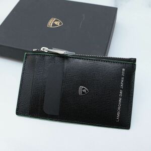 未使用 Lamborghini ランボルギーニ 財布 カードケース 小銭入れ コインケース