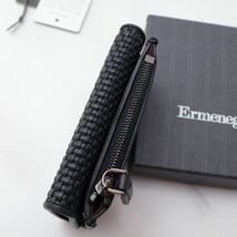 未使用 エルメネジルド ゼニア Ermenegildo Zegna 財布 コインケース 小銭入れ 箱付き_画像7