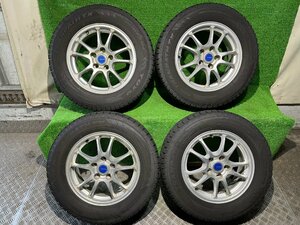 ECO FORME 16インチ 6.5J +39 PCD114.3 5H【215/65R16】TOYO 2021年製 7分山 冬 雪 スタッドレスタイヤ付4本セット！