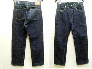 ◇即決[W34]美品 濃紺 TCB jeans S40's 大戦モデル 14oz ビンテージ復刻 レプリカ セルビッチ デニム パンツ■5044