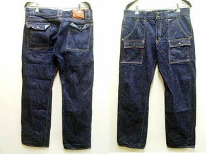 * prompt decision [W36] dark blue FULLCOUNT 1246 red tab Denim bush pants 13.7oz Gin Bab e cotton cell bichi red ear #5134