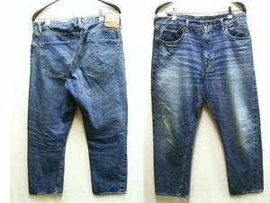 ◇即決[W38]WAREHOUSE 1105 2ND-HAND USED WASH 濃 セコハン ビンテージ加工 デニム パンツ■5203