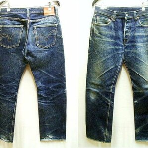 ◇即決[W34]サンプル級の鬼ヒゲ サムライジーンズ S5000VX 24oz 零モデル ビンテージ復刻 SAMURAI JEANS デニム パンツ■R71の画像1