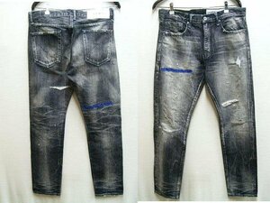 ◇即決[M]NEIGHBORHOOD 20AW BLOCK SAVAGE.DP NARROW/14OZ-PT ナロー ブロック サベージデニム 202XBNH-PTM09 パンツ■5195