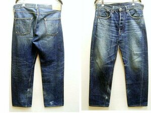 ◇即決[W36]LVC 55501-0022 ダークソリッドブルー 旧日本製 501XX ビンテージ復刻 LEVI’S VINTAGE CLOTHING デニム パンツ■5366