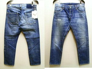 ◇即決[W32]美品 visvim 17AW SOCIAL SCULPTURE DENIM 10D12 10 DAMAGED-12 デニム 0117205005023 パンツ■5405