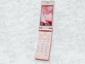 【中古】SoftBank DIGNO 701KC ピンク SIMフリー ガラケー 携帯電話 ケータイ 京セラ 制限〇 一括購入(NGA710-2)