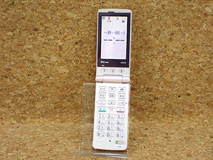 【中古】au 簡単ケータイ K003 ピンク ガラケー 携帯電話 ケータイ 京セラ 一括購入(NDB54-149)