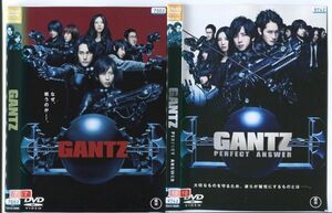 e0972 ■ケース無 R中古DVD「GANTZ ガンツ+PERFECT ANSWER」2巻セット 二宮和也/松山ケンイチ レンタル落