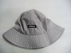 ■未使用 STUSSY ステューシー 帽子 ハット LANGLEY SHINY XS/Sサイズ グレー■