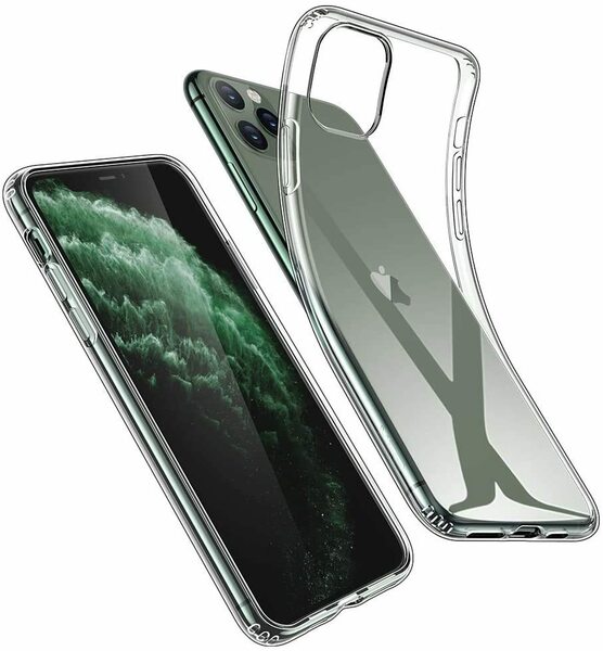 iPhone 11 Pro　用ケース クリア 透明 tpu シリコン スリム 薄型 ソフト スマホケース 耐衝撃 黄変防止 一体型 人気 携帯カバー