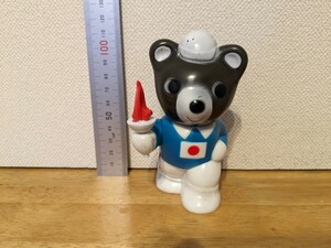 たくちゃん 聖火ランナー / 札幌 冬季 オリンピック No.1 貯金箱 たくぎん 北海道拓殖銀行 ソフビ フィギュア 企業物 当時物 昭和 レトロ