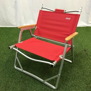 Coleman 170-7670 コンパクトフォールディングチェア レッド アウトドア キャンプ BBQ イベント レジャー 車中泊 コールマン 中古