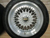 即納 希少 当時物 BBS RS RS020 RS027 16インチ 5H120.65 7.5J+30 8.5J+30 中古 225/50R16 245/45R16 ジャガー BBSキャップレンチ付き_画像2