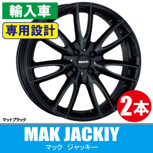 4本で条件付送料無料 MINI専用 2本価格 MAK ジャッキー MB 16inch 4H100 6.5J+48 ミニ(R50系/R56系)