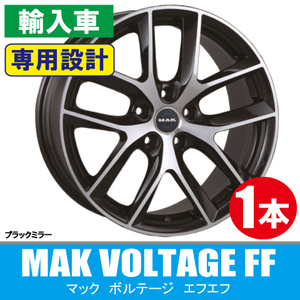 4本で条件付送料無料 テスラ専用 1本価格 MAK ボルテージFF BM 18inch 5H114.3 8.5J+40 モデル3