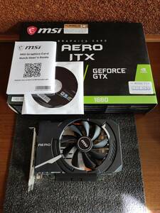 MSI GeForce GTX 1660 AERO ITX 6G OC グラフィックスボード