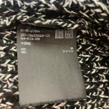 4a92 ユニクロ　レディースセーター　灰色セーター モザイク_画像7