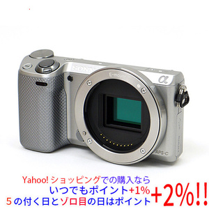 【いつでも+1％！5のつく日とゾロ目の日は+2%！】【中古】SONY デジタル一眼α ボディ NEX-5R-S [管理:1050007458]