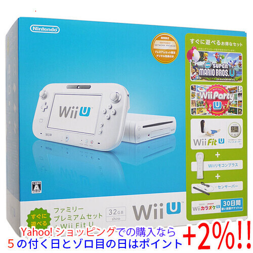 任天堂 Wii U PREMIUM SET shiro オークション比較 - 価格.com