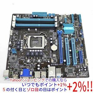 【いつでも+1％！5のつく日とゾロ目の日は+2%！】【中古】ASUS製 MicroATXマザーボード P8B75-M LGA1155 [管理:1050005968]