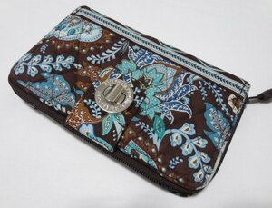 ■ヴェラブラッドリー 長財布 ターンロックウォレット 布 VERA BRADLEY■