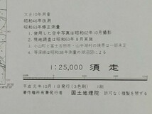 25000分の1地形図【富士山】【須走】２枚セット●富士山=Ｓ63年修正測量・H元年8月発行●須走=S63年修正測量・H元年10月発行●国土地理院_画像5