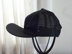 《 milk lim 》男女兼用　トラッカーキャップ　スタイル帽子　サイズ５５cm〜５７cm　キャップ　帽子　黒色帽子
