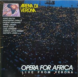 (C25Z)☆レア盤/オペラ・フォー・アフリカ/Arena Di Verona:Opera For Africa (Live From Verona)☆