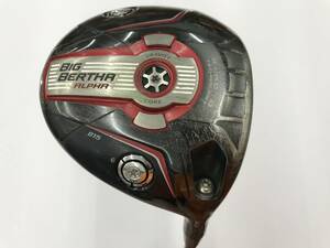 １W　キャロウェイ　BIG BERTHA ALPHA 815　10.5度　flex:S　TOUR AD MJ-6　メンズ右　即決価格