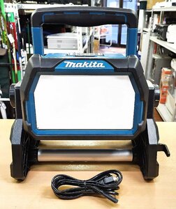 動作良好 makita/マキタML809 充電式スタンドライト 防じん防滴 LEDライト ワークライト 作業灯 14V 18V AC100V ACケーブル/防眩フィルム付