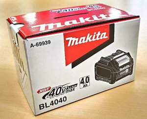 新品未開封品 makita マキタ BL4040 リチウムイオンバッテリー 36V 40Vmax 4.0Ah 純正品