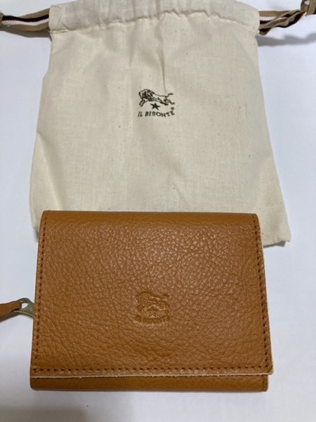 即決 新品 送料込 イルビゾンテ 三つ折り 財布 ハニー